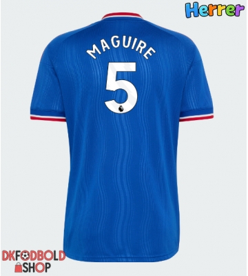 Manchester United Harry Maguire #5 Udebanetrøje 2026-27 Kort ærmer Manchester United Harry Maguire #5 Udebanetrøje 2026-27 Kort ærmer